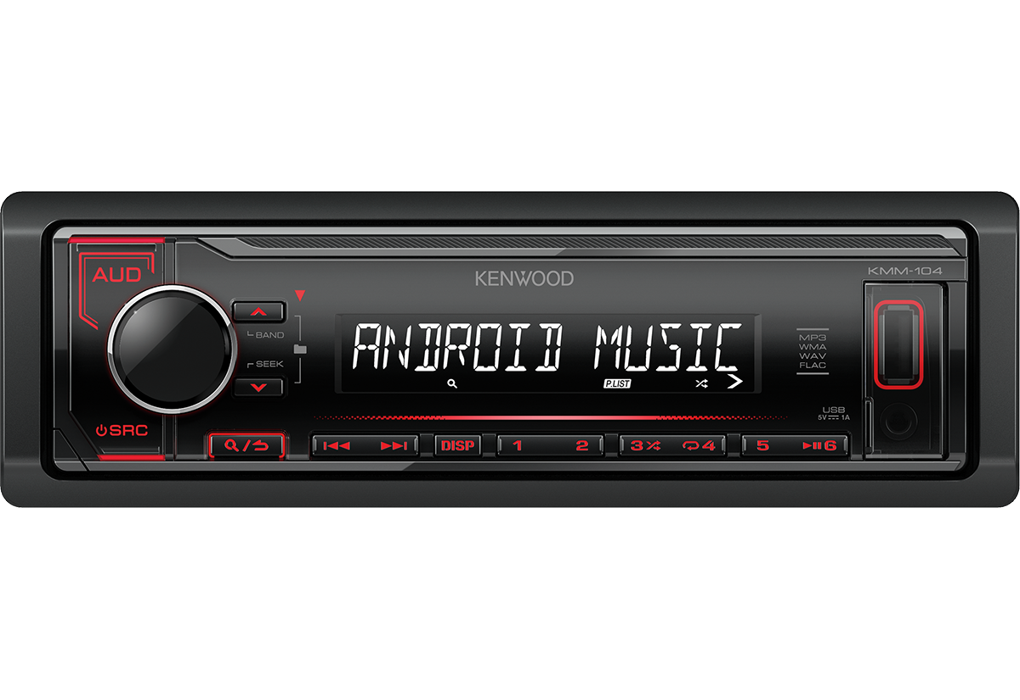   CD- Kenwood KMM-104RY